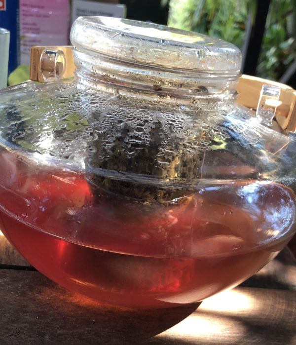 Tea with flowers of St John's wort