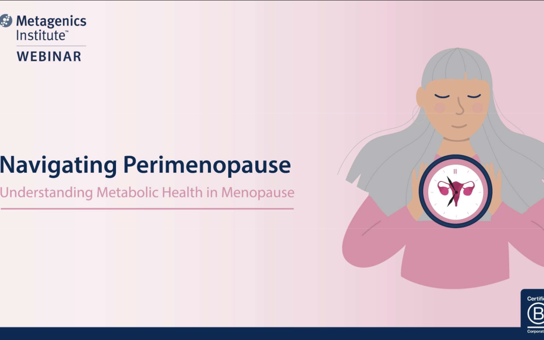 Perimenopause resource, Metagenics recommended products