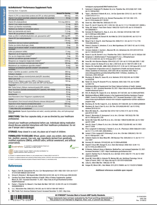 ActivNutrients Performance