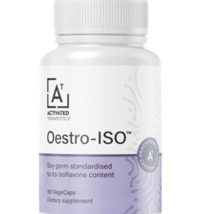 Oestro-ISO non-GMO soy isoflavone supplement for menopausal symptom support